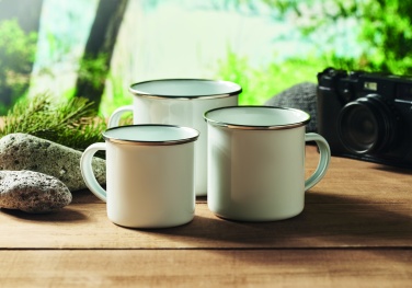 Logo trade promotional merchandise picture of: Enamel sublimation mug 200ml