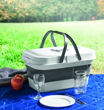 Logo trade promotional gift photo of: Collapsible picnic basket