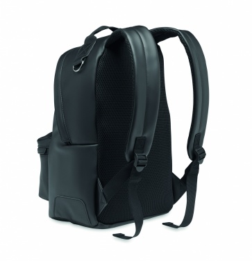 Logo trade promotional giveaways picture of: Laptop 15" soft PU backpack