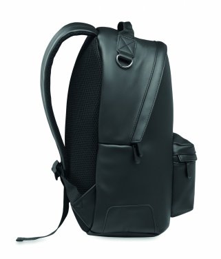 Logo trade corporate gift photo of: Laptop 15" soft PU backpack