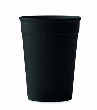 Logo trade advertising products picture of: Recycled PP cup capacity 250 ml