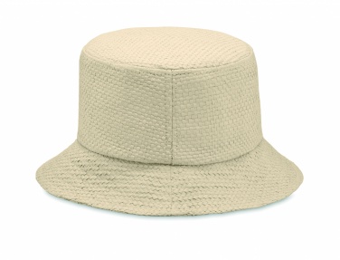 Logotrade business gift image of: 9aper straw bucket hat