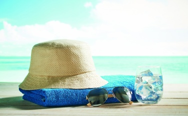 Logo trade promotional merchandise picture of: 9aper straw bucket hat