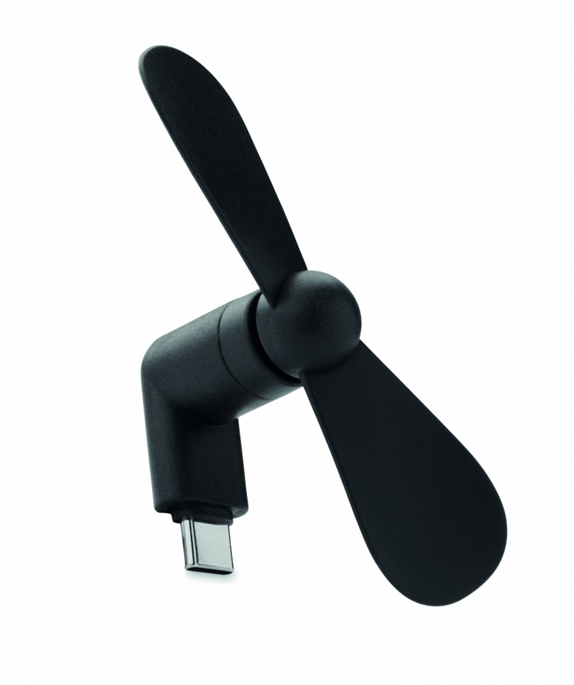 Logo trade promotional gift photo of: Portable USB-C fan