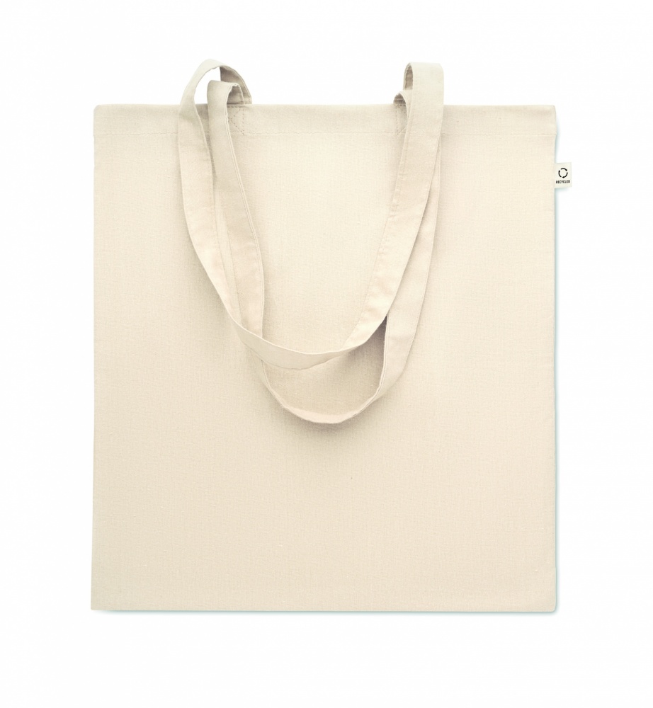 Logotrade promotional product image of: Recycled cotton shopping bag