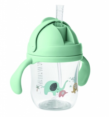 Logo trade promotional giveaways image of: Baby sippy cup in Tritan.