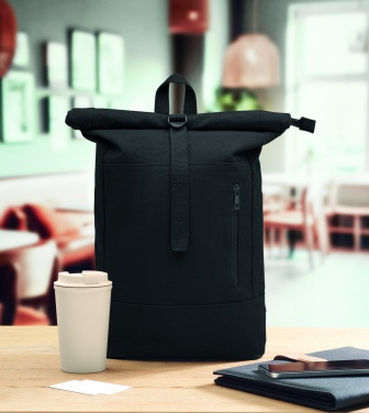 Logo trade corporate gifts image of: Rolltop 15'' laptop backpack