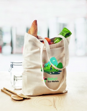 Logo trade promotional product photo of: Canvas shopping bag 270 gr/m²