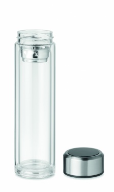 Logo trade promotional gifts picture of: Bottle with touch thermometer