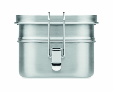 Logo trade promotional merchandise picture of: Stainless steel lunch box