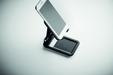 Logo trade promotional giveaways image of: Foldable smartphone holder