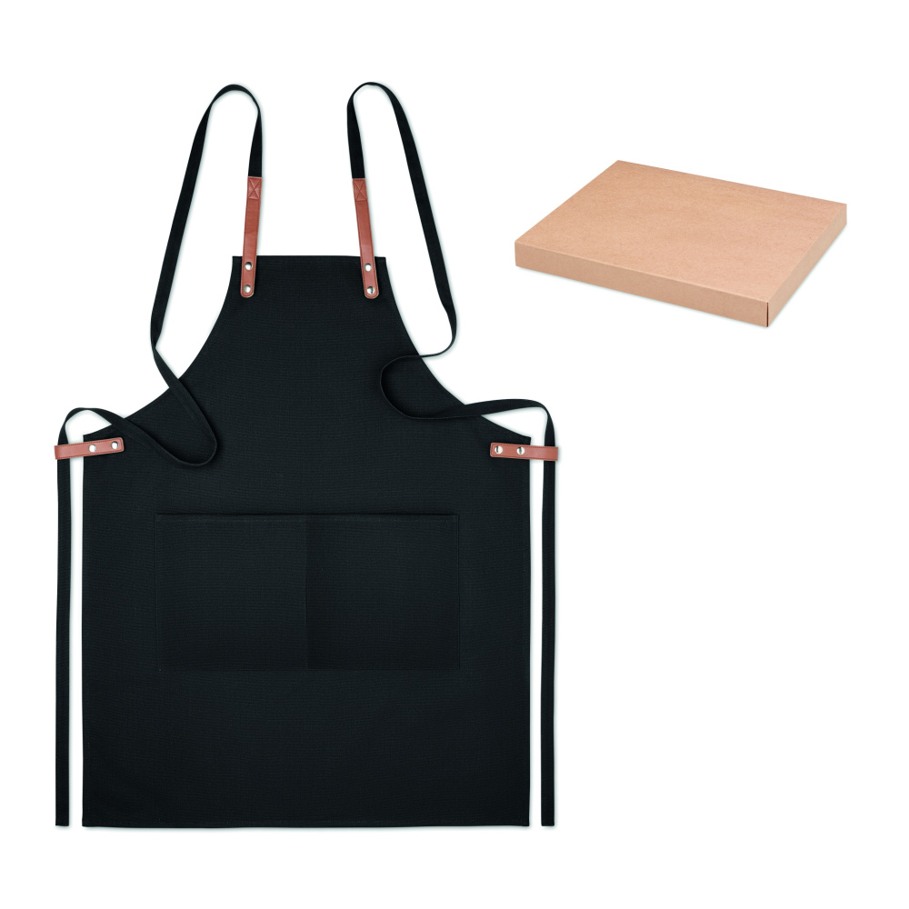 Logo trade advertising product photo of: Organic cotton apron 340 gr/m²