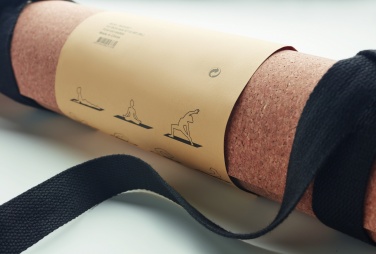 Logotrade promotional product image of: Cork yoga mat