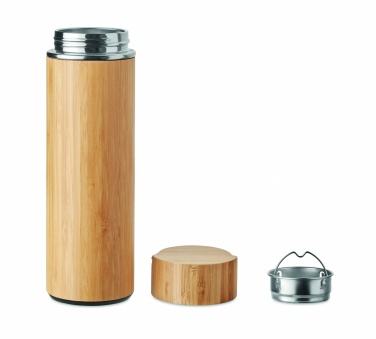 Logo trade promotional product photo of: Double wall flask 400 ml TAMPERE