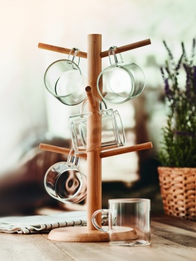 Logotrade promotional product picture of: Bamboo cup set holder