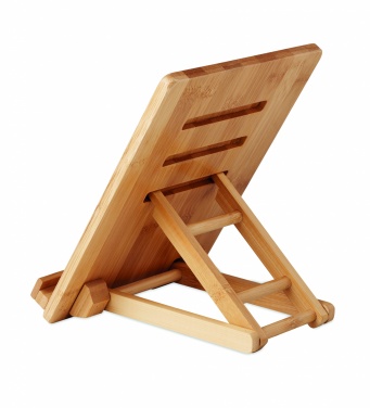 Logotrade promotional giveaway picture of: Bamboo tablet stand TUANUI