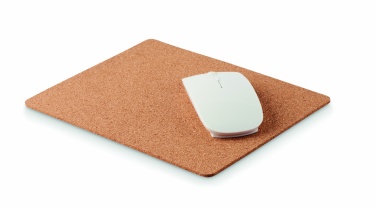 Logo trade corporate gifts image of: Cork mouse mat