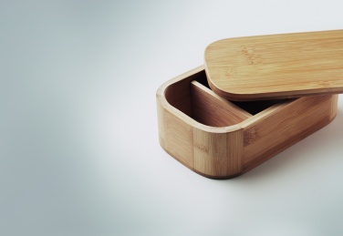 Logo trade promotional gifts picture of: Bamboo lunch box 650ml LADEN