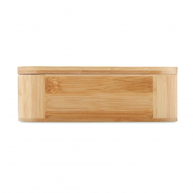Logo trade promotional merchandise picture of: Bamboo lunch box 1000ml LADEN LARGE