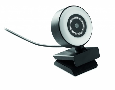 Logo trade promotional giveaways image of: 1080P HD webcam and ring light
