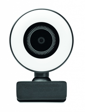 Logo trade advertising products image of: 1080P HD webcam and ring light
