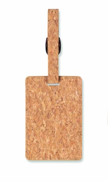 Logotrade promotional item picture of: Cork luggage tag