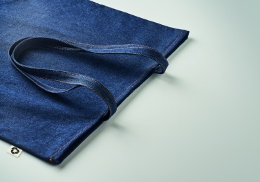 Logotrade advertising products photo of: Recycled denim shopping bag