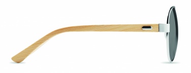Logo trade promotional product photo of: Bamboo sunglasses in pouch TARTU