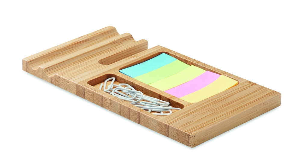 Logotrade promotional merchandise photo of: Bamboo desk phone stand
