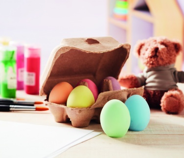 Logotrade promotional giveaways photo of: 6 chalk eggs in box