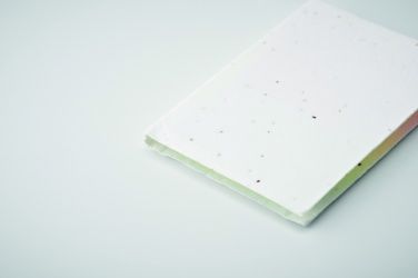 Logo trade promotional items image of: Seed paper sticky note pad