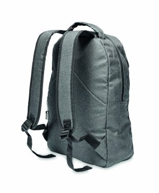 Logotrade promotional gift picture of: 600D RPET 2 tone backpack