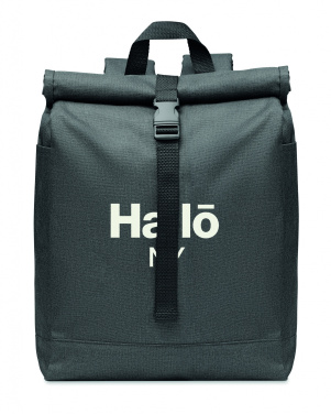 Logotrade promotional merchandise image of: 600D RPET 2 tone backpack