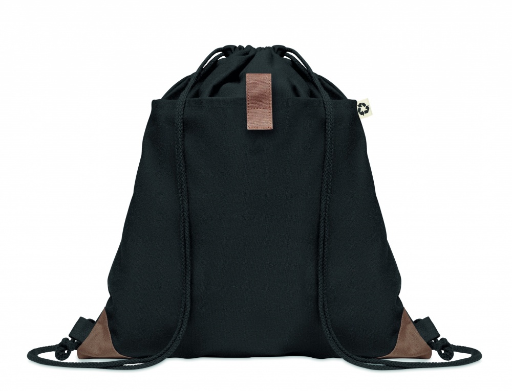 Logotrade promotional merchandise image of: Recycled cotton drawstring bag