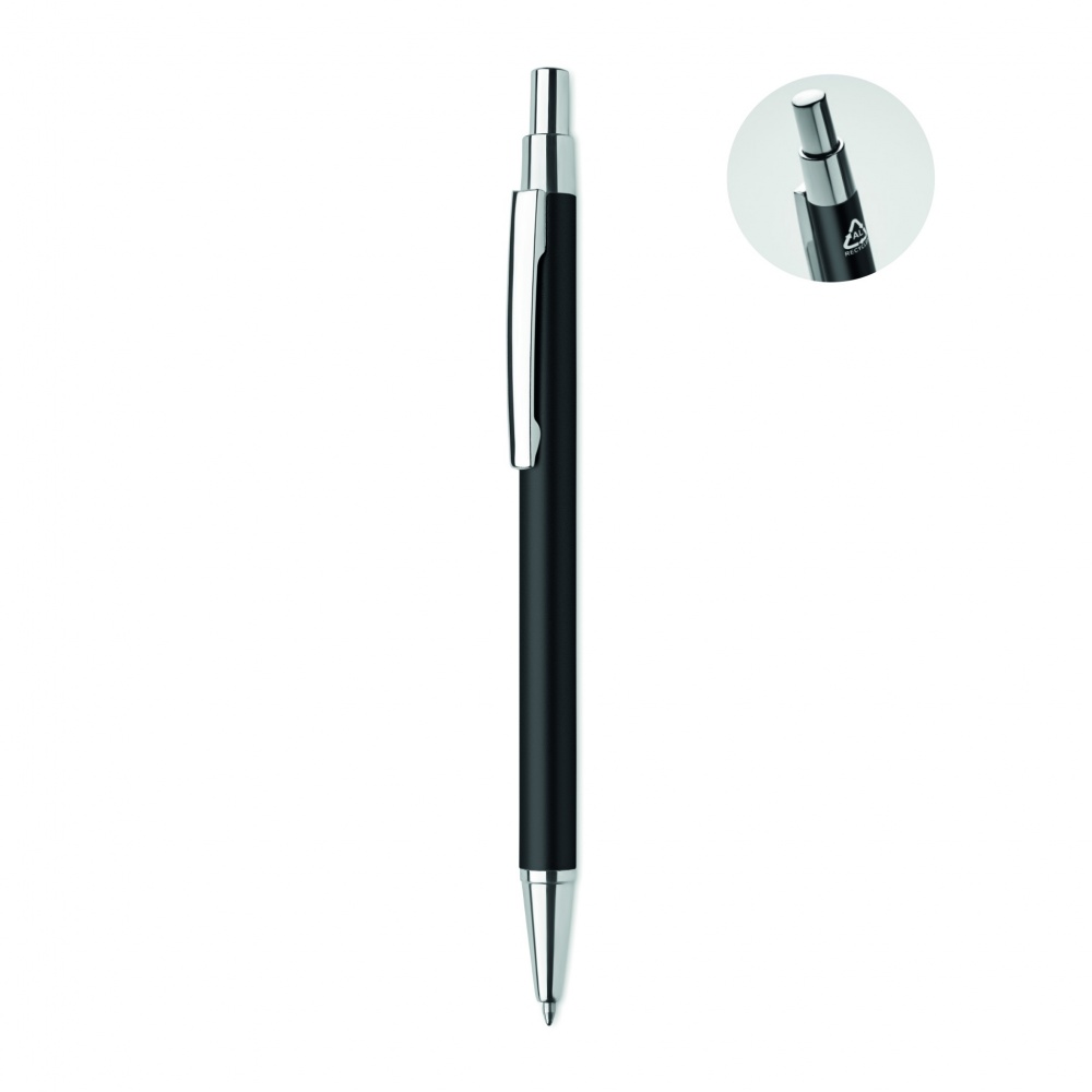 Logo trade corporate gifts image of: Recycled aluminium ball pen