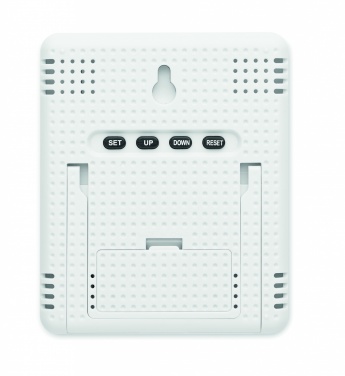 Logo trade business gift photo of: Bamboo weather station