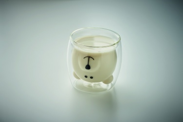 Logo trade advertising products image of: Double wall borosilicate mug