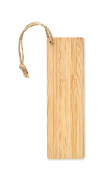 Logotrade promotional giveaways photo of: Bamboo bookmark