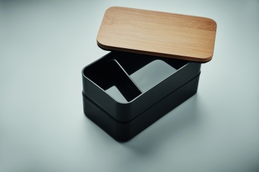 Logo trade advertising products image of: Lunch box in PP and bamboo lid