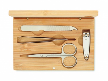 Logo trade promotional giveaway photo of: Manicure nail tool set