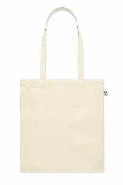Logo trade promotional item photo of: Organic cotton shopping bag