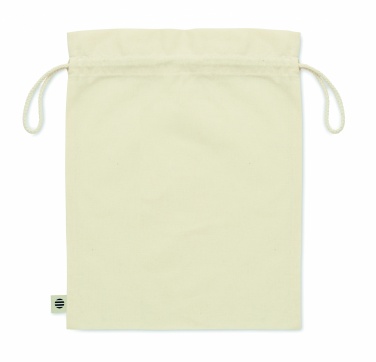 Logotrade promotional item image of: Medium organic cotton gift bag