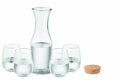 Logo trade promotional gifts picture of: Set of recycled glass drink