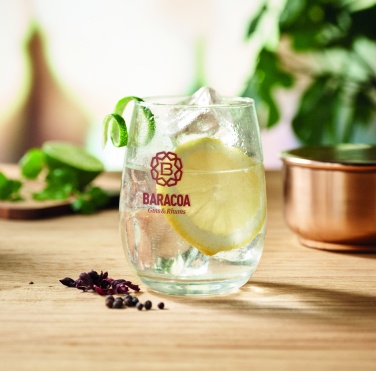 Logo trade promotional merchandise photo of: Recycled glass 420 ml