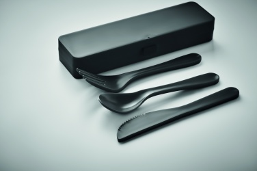 Logotrade promotional merchandise image of: Cutlery set recycled PP