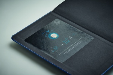 Logo trade promotional items image of: A5 recycled page notebook