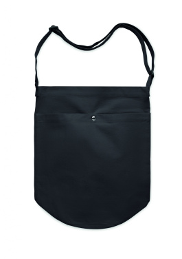 Logo trade promotional giveaways image of: Canvas shopping bag 270 gr/m²