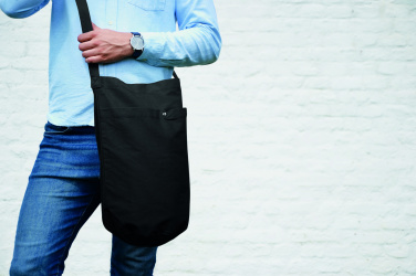 Logo trade promotional merchandise photo of: Canvas shopping bag 270 gr/m²