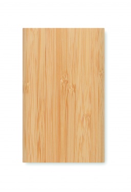 Logotrade advertising product picture of: 4000 mAh Bamboo power bank