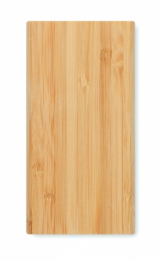 Logotrade promotional item picture of: 6000 mAh Bamboo power bank
